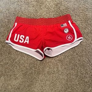 Limited Edition Olympic Hurley Shorts! Size XS/S